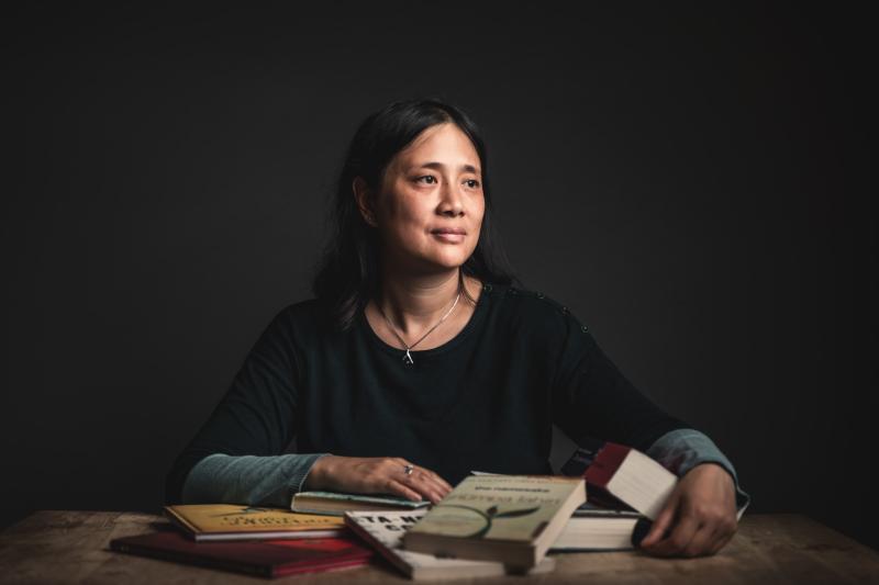 Portretfoto van een Aziatische vrouw