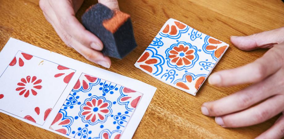 Familiezondag-tegelworkshop