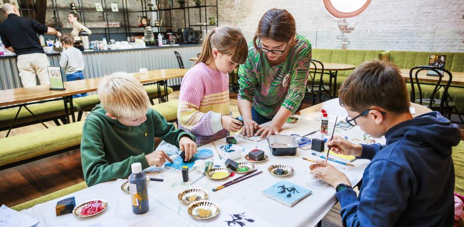 Familiezondag-tegelworkshop