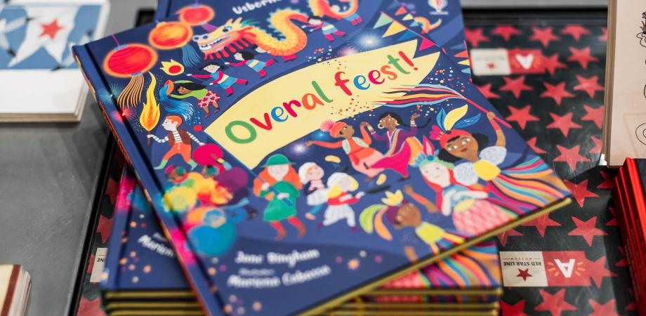 een kinderboek over feest